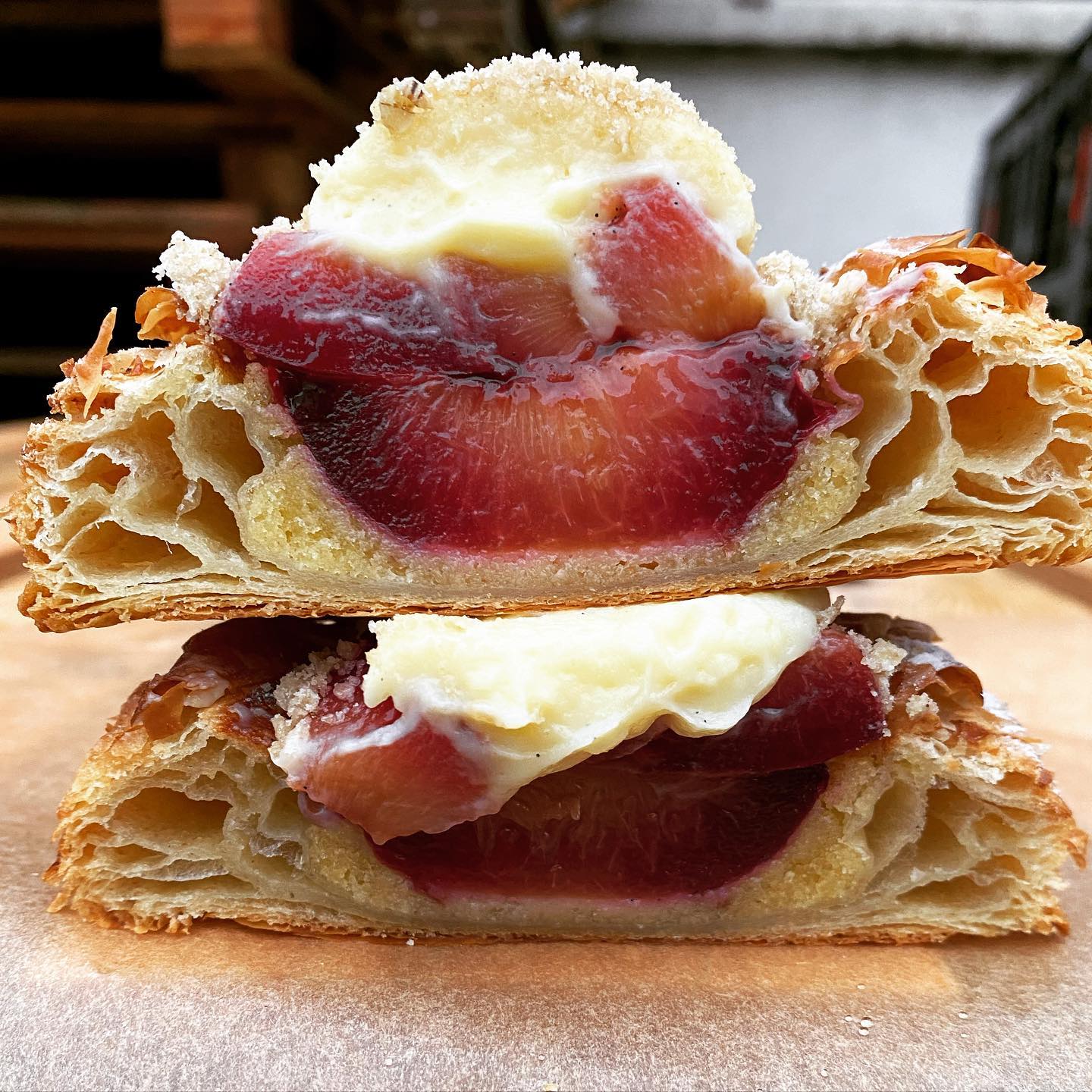 Honey + Plum  Danish